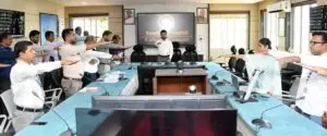 दहशतवाद व हिंसाचार विरोधी दिवसाची घेतली शपथ -4