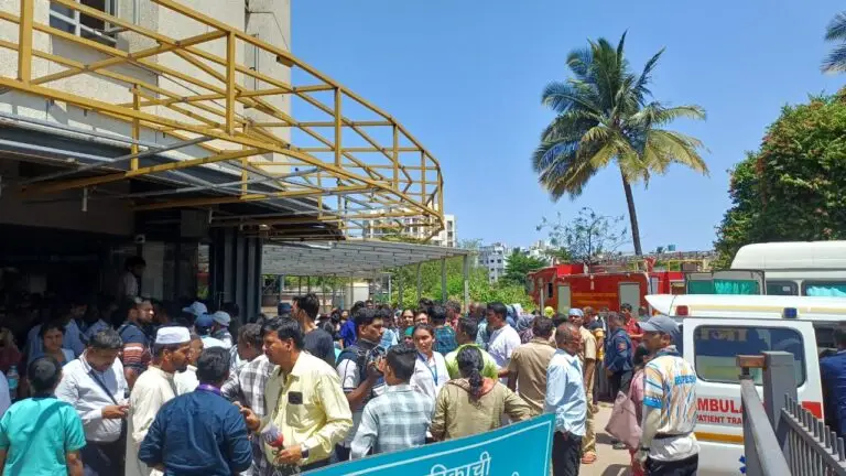 परकार हॉस्पिटल मध्ये शॉर्ट सर्किट-1