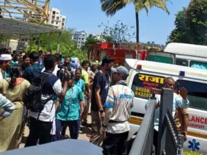 शहरातील परकार हॉस्पिटल मध्ये शॉर्ट सर्किट मुळे आग