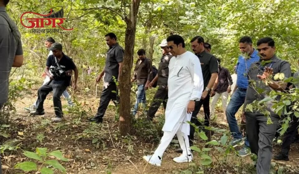 कर्जतमधील ३२ हजार झाडांच्या कत्तलीविरोधात राज ठाकरे आक्रमक; प्रकल्पस्थळी दिली भेट